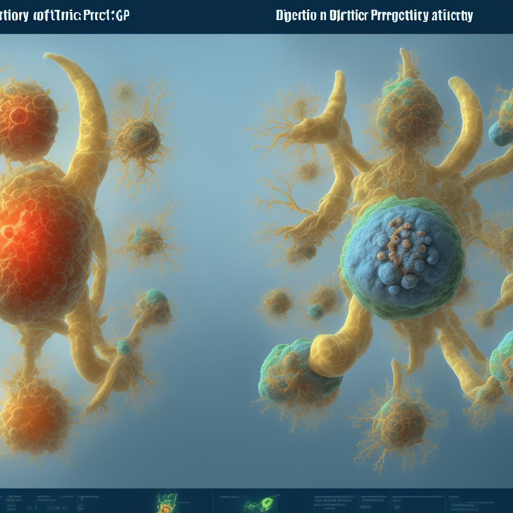 Infection of other part of genital tract in pregnancy, second trimester digital illustration