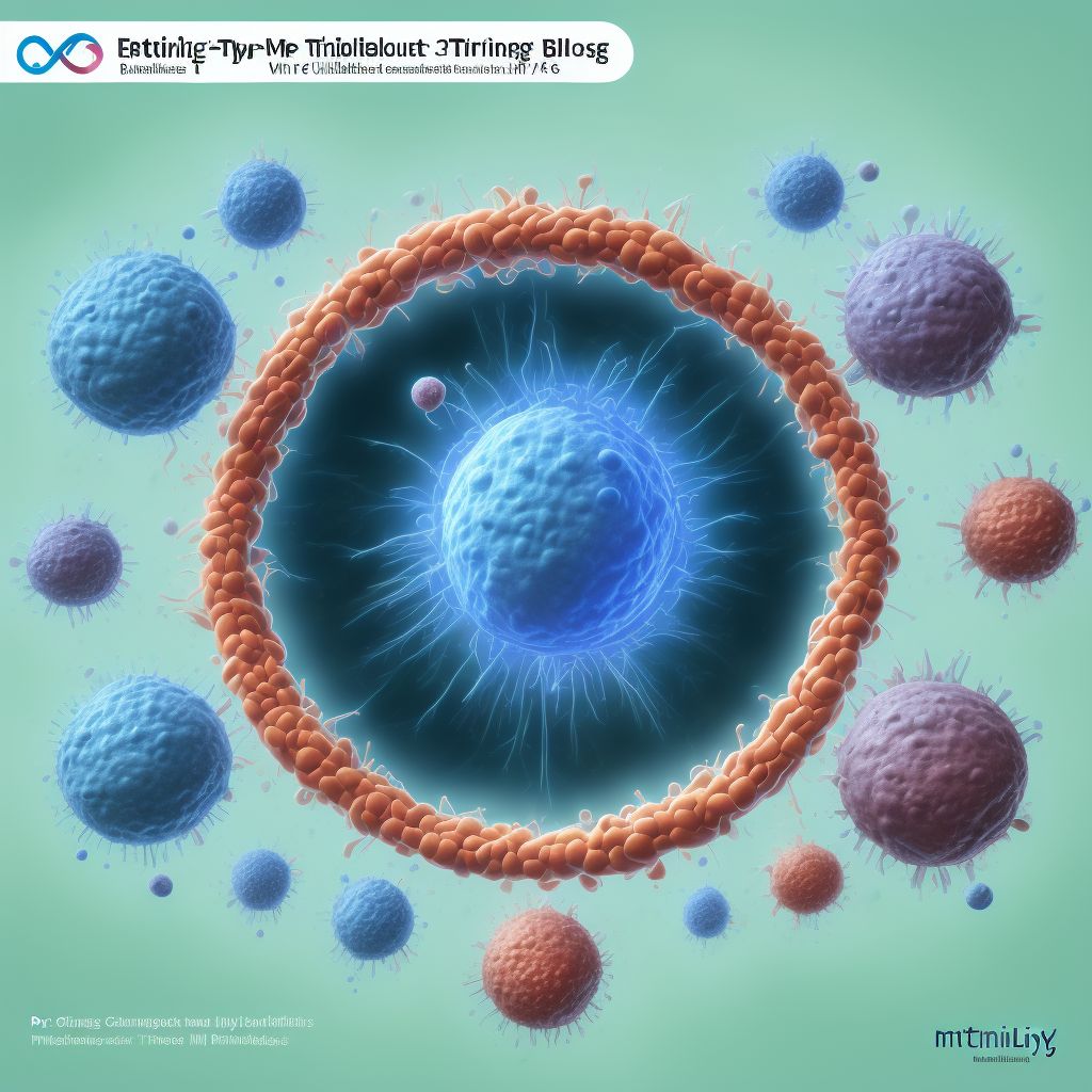 Pre-existing type 1 diabetes mellitus, in childbirth digital illustration