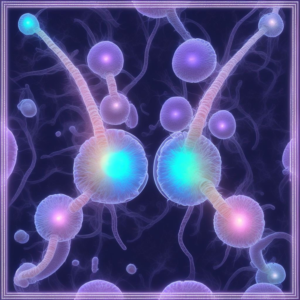 Twin pregnancy, dichorionic/diamniotic, unspecified trimester digital illustration