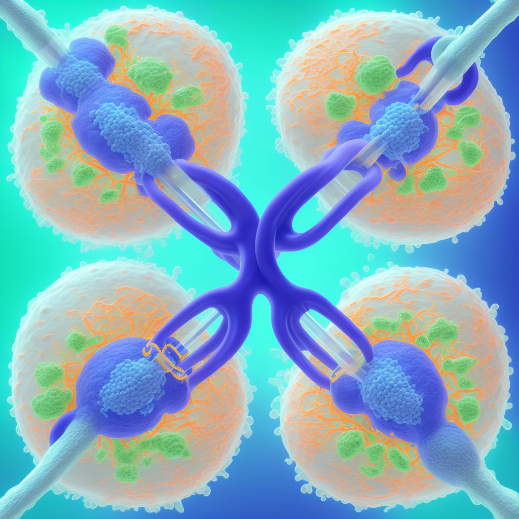 Triplet pregnancy, unspecified number of placenta and unspecified number of amniotic sacs, third trimester digital illustration