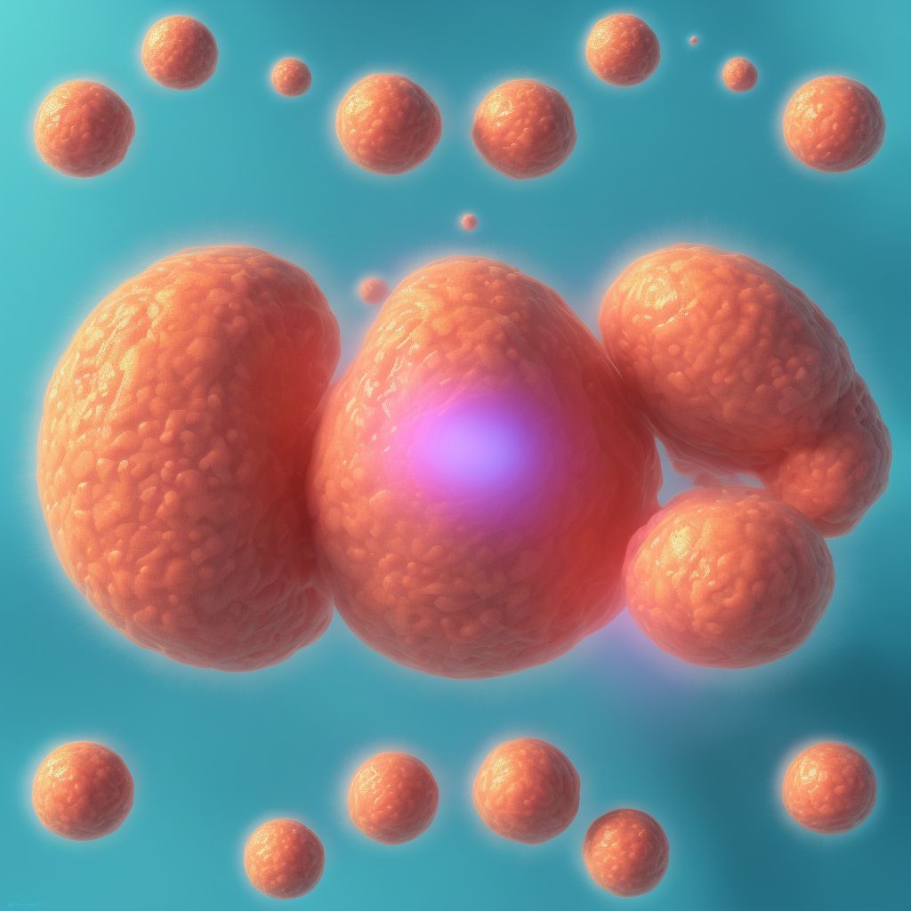 Triplet pregnancy with two or more monoamniotic fetuses, first trimester digital illustration