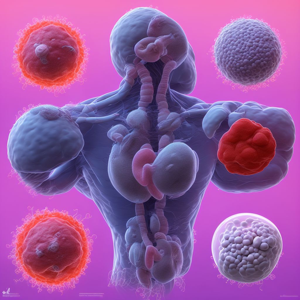 Quadruplet pregnancy, unspecified number of placenta and unspecified number of amniotic sacs, unspecified trimester digital illustration