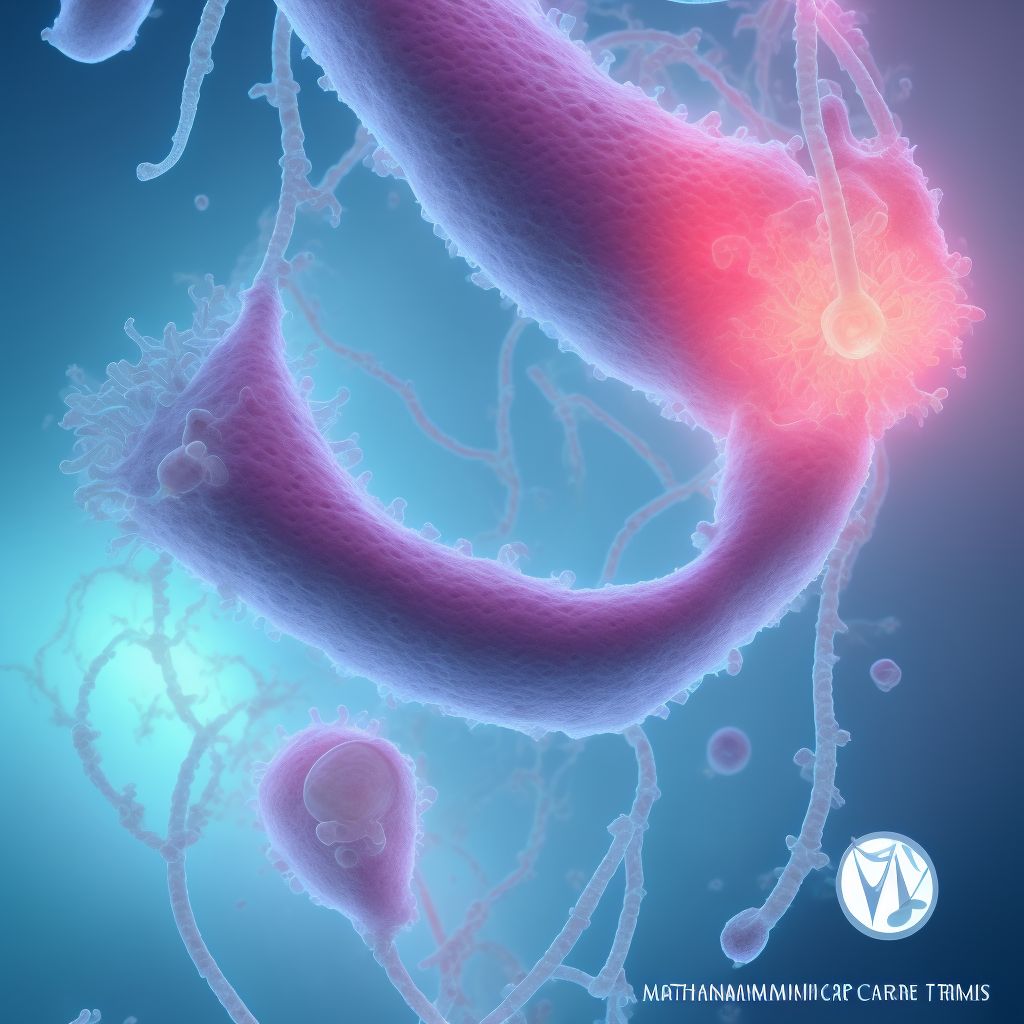 Maternal care for abnormality of vulva and perineum, third trimester digital illustration