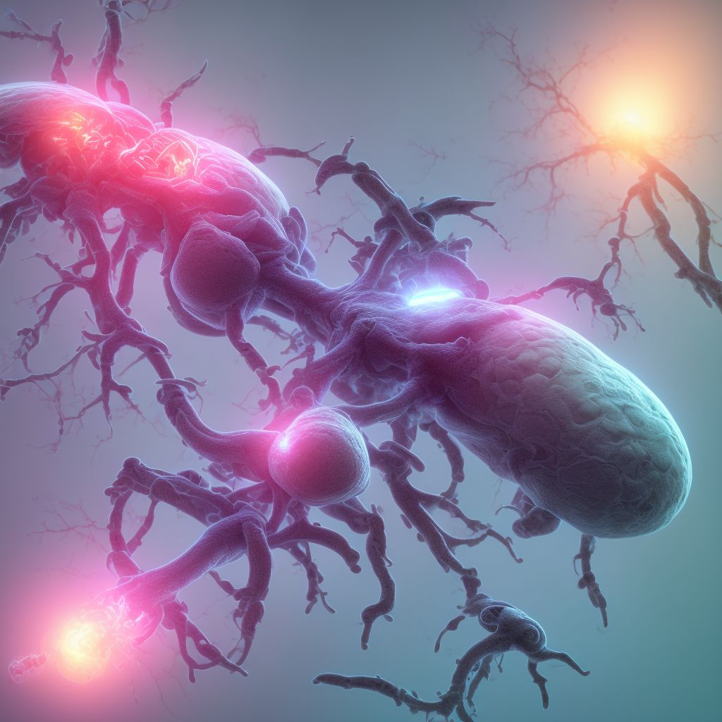 Maternal care for (suspected) central nervous system malformation in fetus, other fetus digital illustration