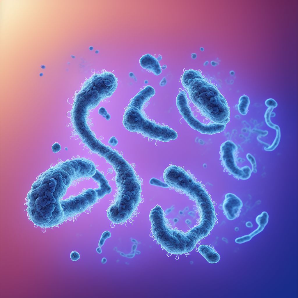 Maternal care for (suspected) chromosomal abnormality in fetus, unspecified, fetus 1 digital illustration