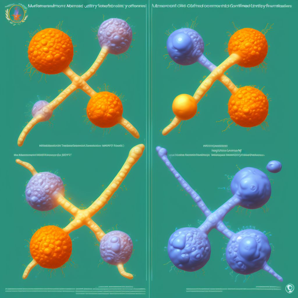 Maternal care for (suspected) chromosomal abnormality in fetus, unspecified, fetus 3 digital illustration