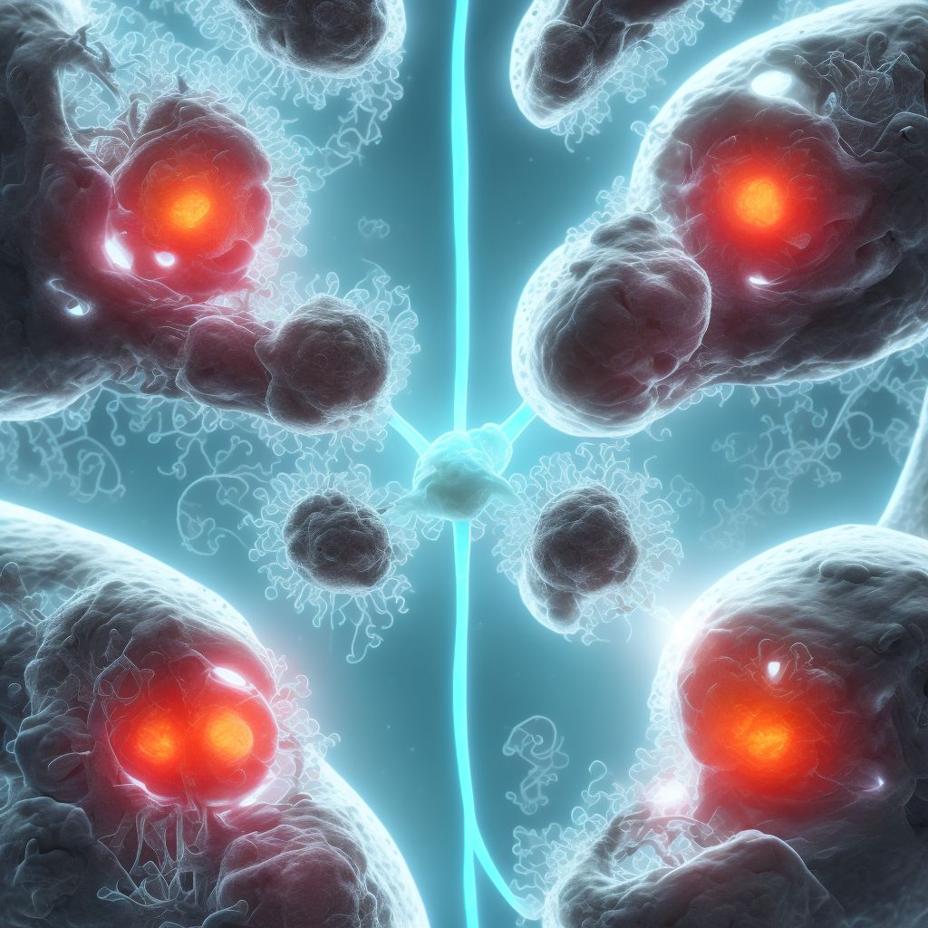 Maternal care for (suspected) chromosomal abnormality in fetus, Trisomy 13, other fetus digital illustration