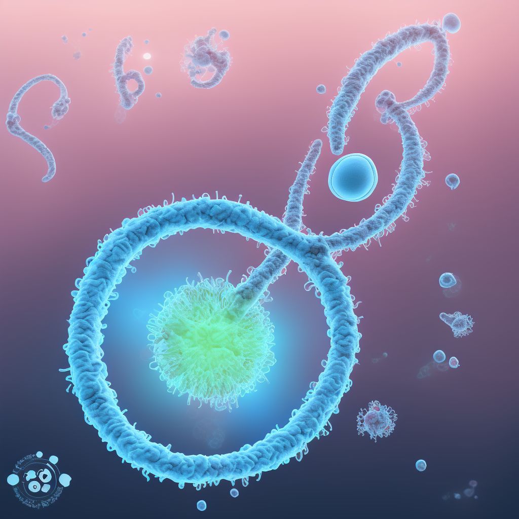 Maternal care for (suspected) chromosomal abnormality in fetus, Trisomy 18, other fetus digital illustration