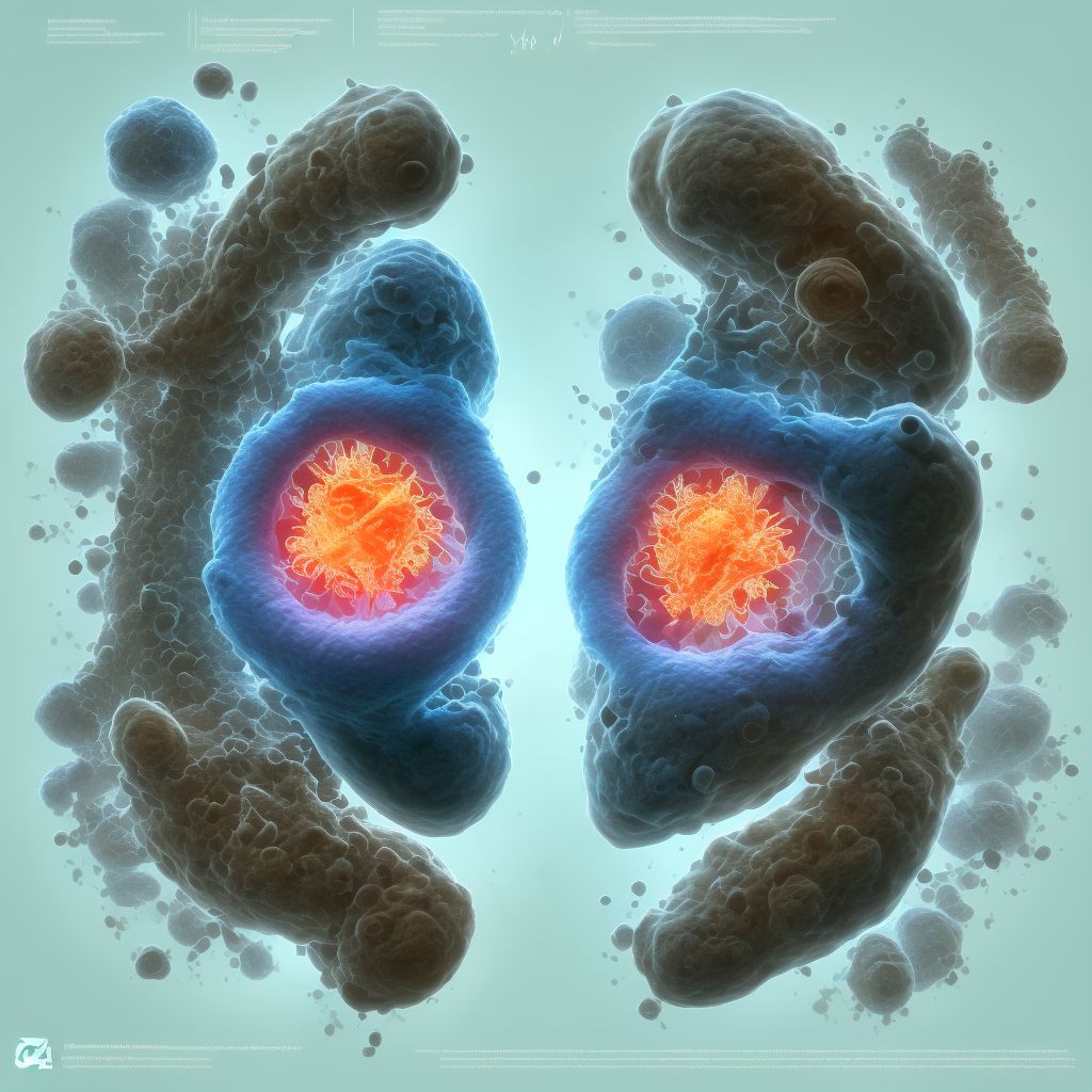 Maternal care for (suspected) chromosomal abnormality in fetus, Trisomy 21, fetus 4 digital illustration