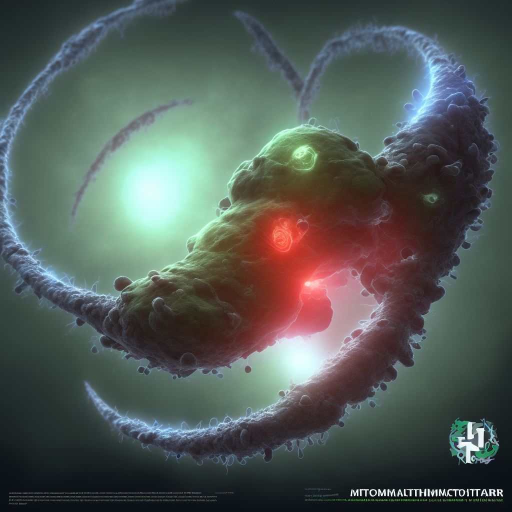 Maternal care for (suspected) chromosomal abnormality in fetus, Turner Syndrome, fetus 2 digital illustration