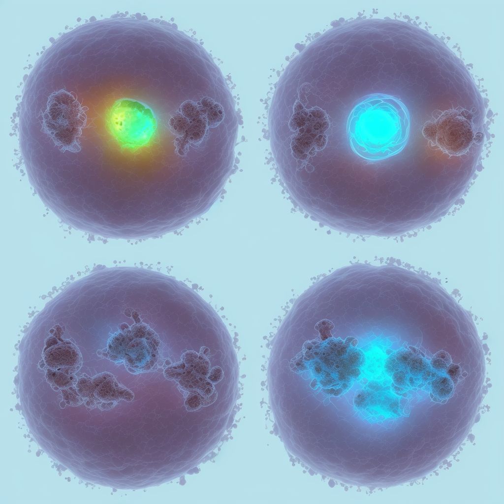 Maternal care for (suspected) chromosomal abnormality in fetus, Turner Syndrome, fetus 5 digital illustration