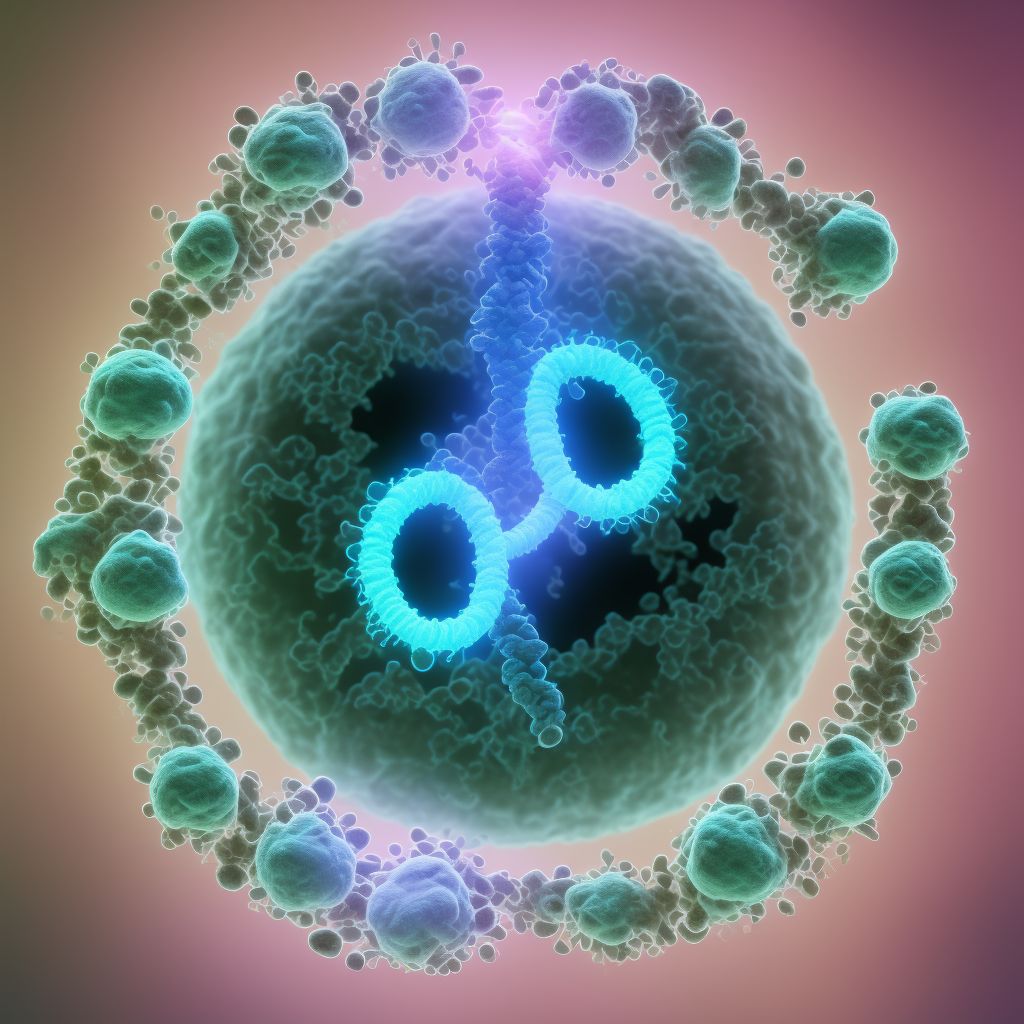 Maternal care for (suspected) chromosomal abnormality in fetus, sex chromosome abnormality, not applicable or unspecified digital illustration