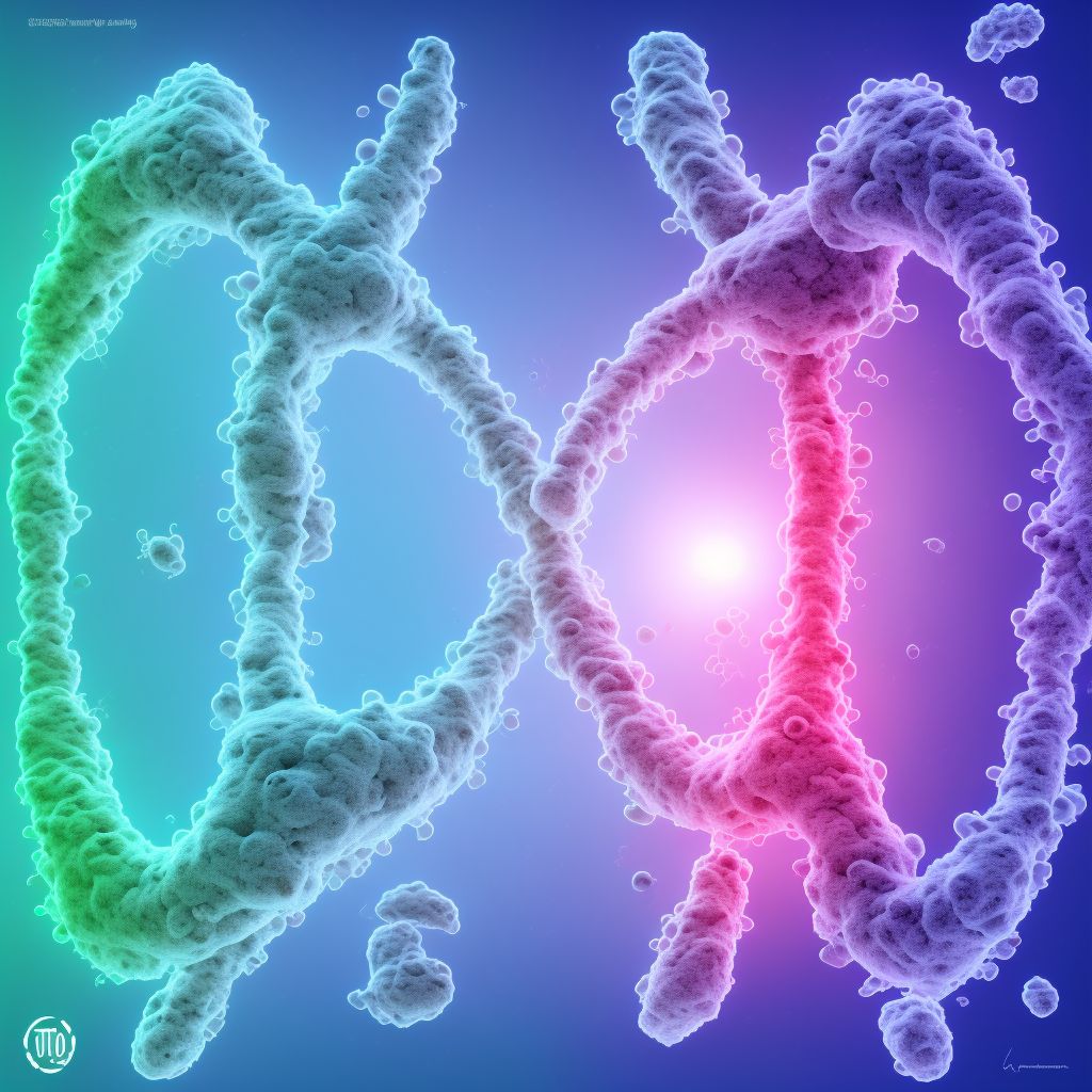 Maternal care for (suspected) chromosomal abnormality in fetus, other chromosomal abnormality, not applicable or unspecified digital illustration