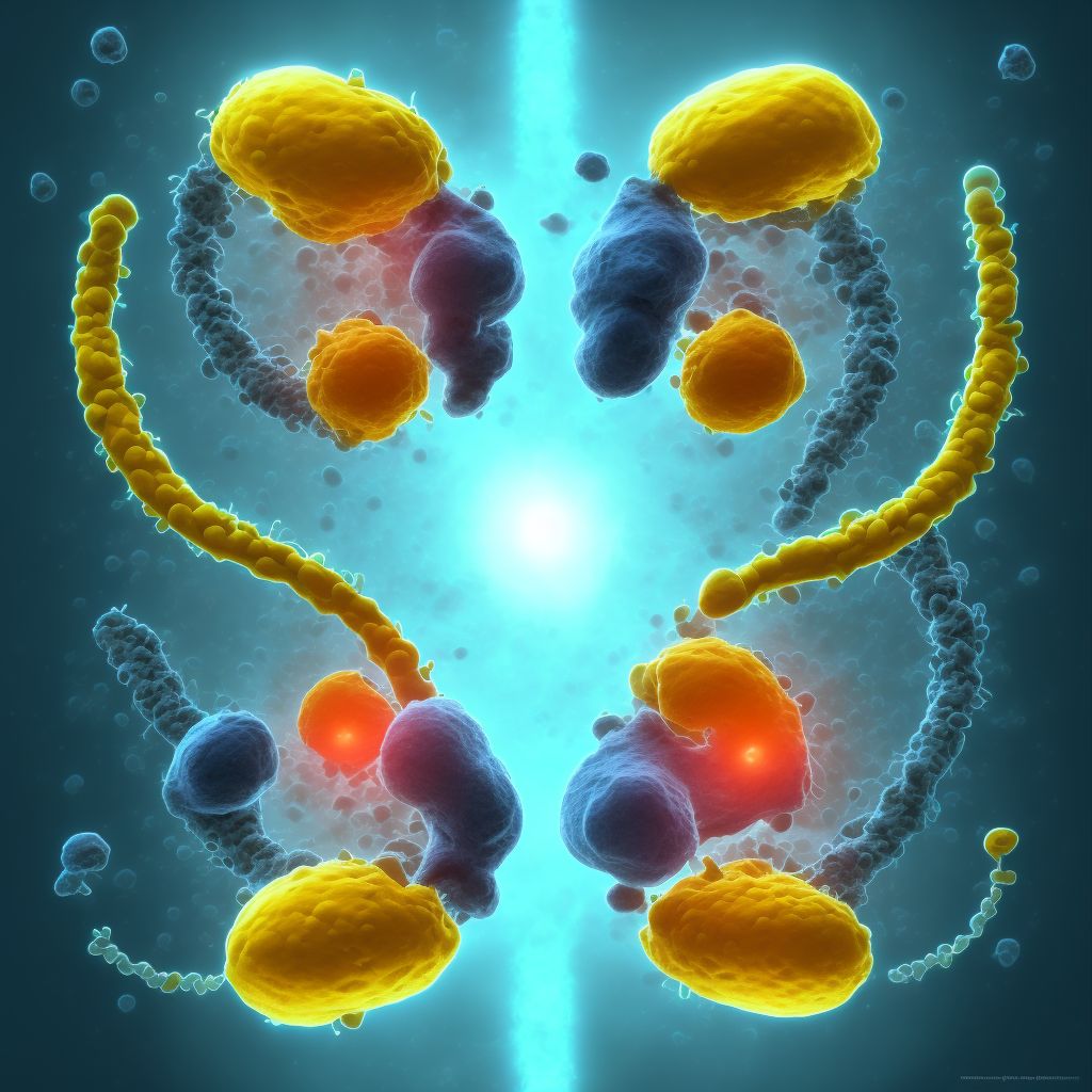 Maternal care for (suspected) chromosomal abnormality in fetus, other chromosomal abnormality, fetus 1 digital illustration