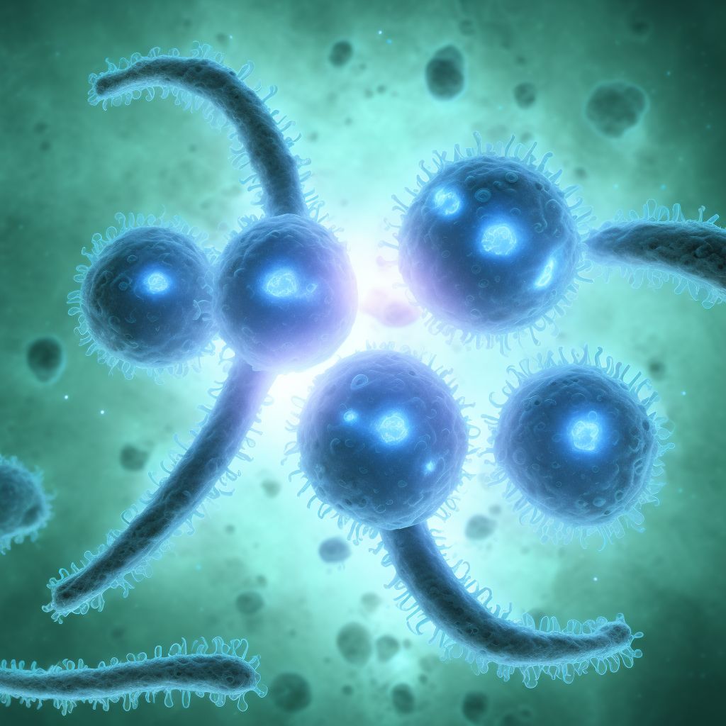 Maternal care for (suspected) chromosomal abnormality in fetus, other chromosomal abnormality, fetus 3 digital illustration