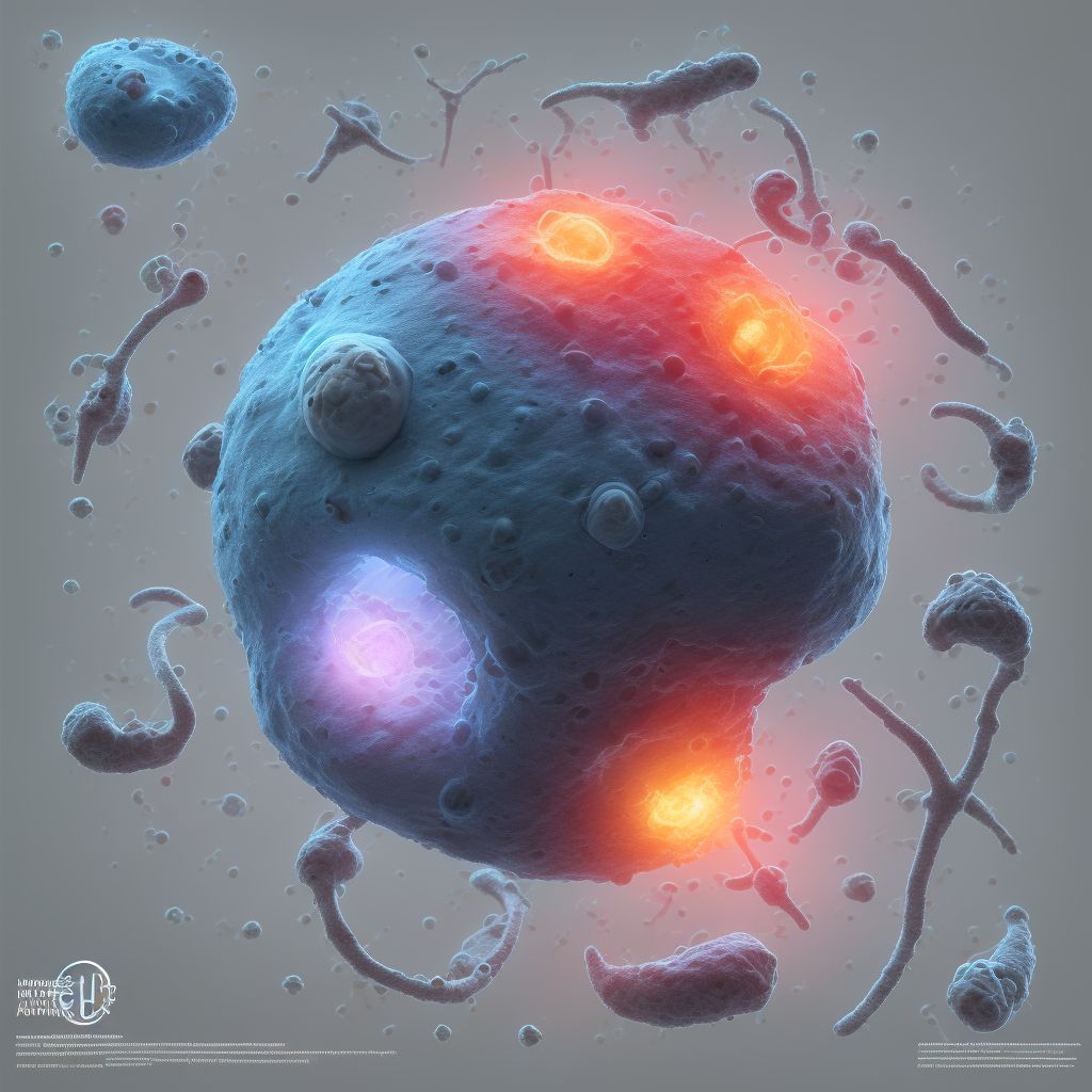 Maternal care for (suspected) chromosomal abnormality in fetus, fetus 2 digital illustration