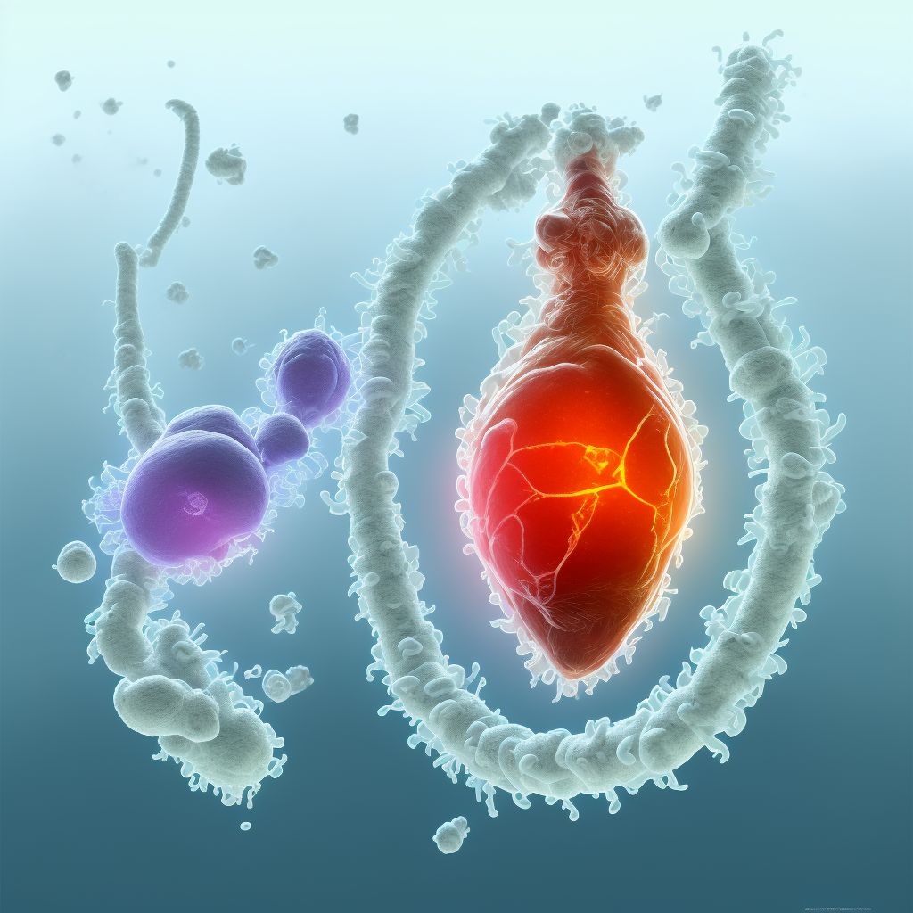 Maternal care for (suspected) fetal abnormality and damage, unspecified, fetus 3 digital illustration