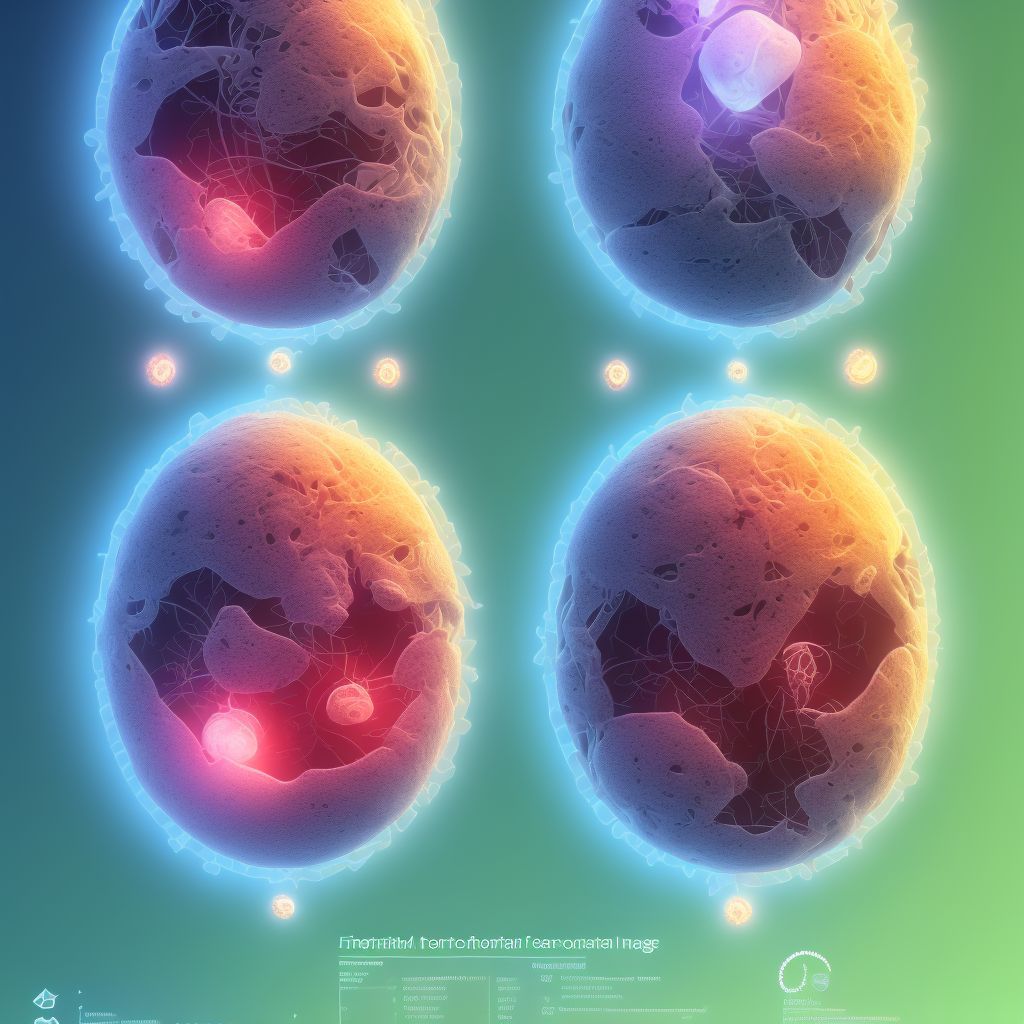 Maternal care for other (suspected) fetal abnormality and damage, fetal gastrointestinal anomalies, fetus 1 digital illustration