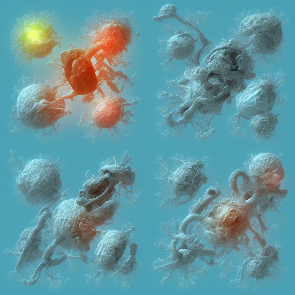 Maternal care for other (suspected) fetal abnormality and damage, fetal lower extremities anomalies, fetus 3 digital illustration