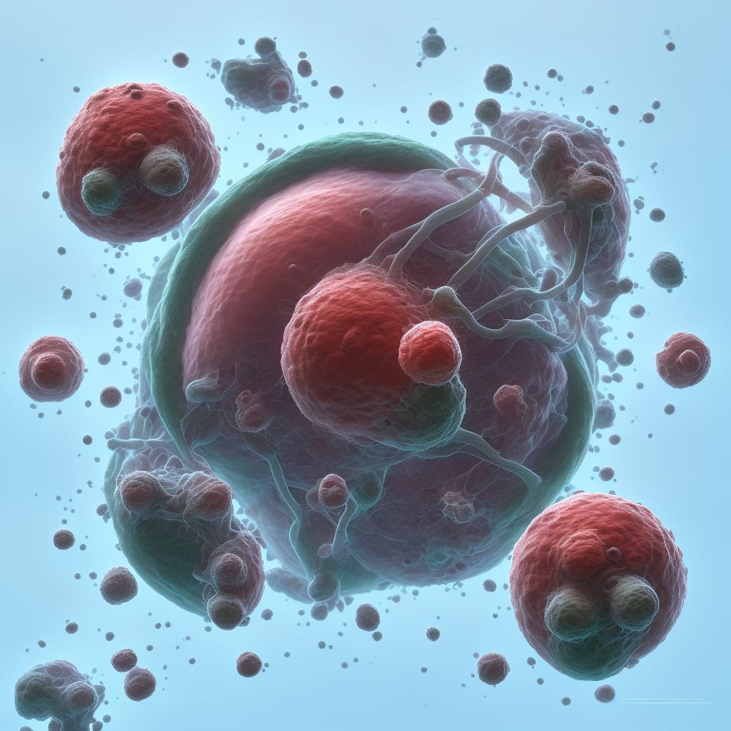 Maternal care for anti-D [Rh] antibodies, unspecified trimester, fetus 5 digital illustration