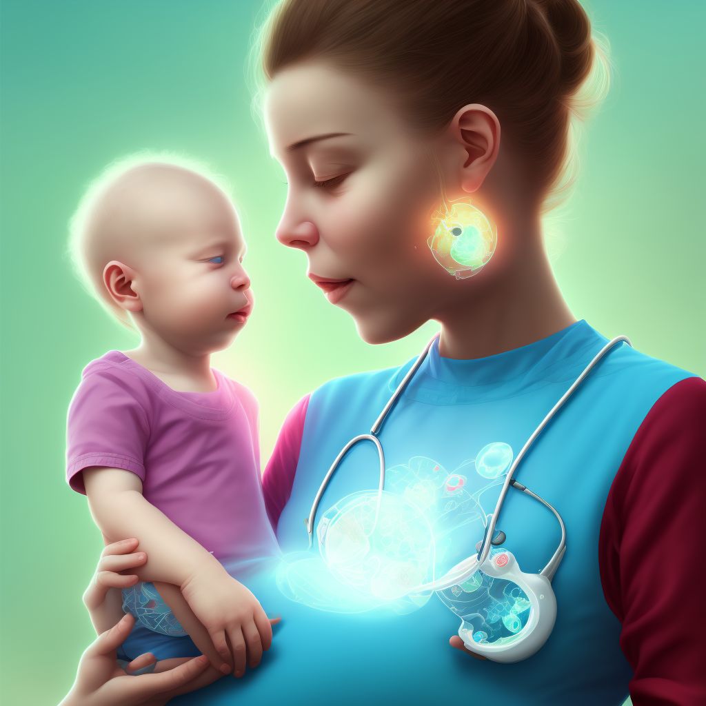 Maternal care for Anti-A sensitization, second trimester, fetus 3 digital illustration