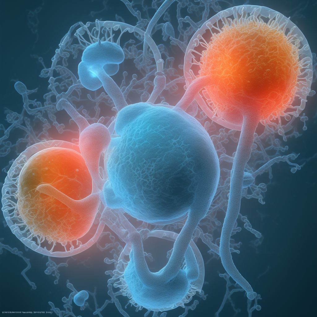 Decreased fetal movements, unspecified trimester, fetus 4 digital illustration