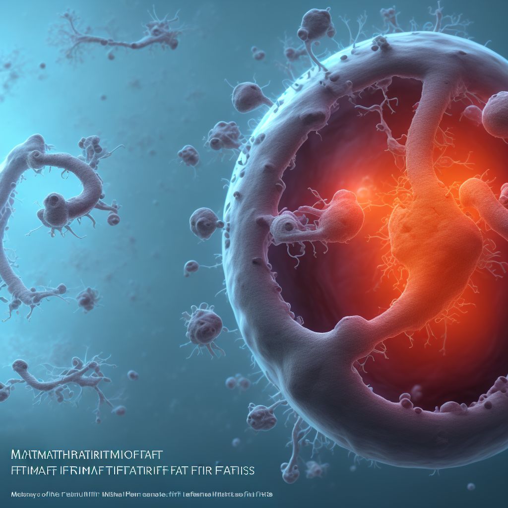 Maternal care for abnormalities of the fetal heart rate or rhythm, unspecified trimester, fetus 5 digital illustration