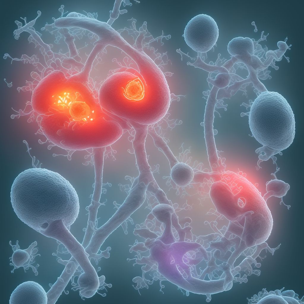 Maternal care for abnormalities of the fetal heart rate or rhythm, unspecified trimester, other fetus digital illustration