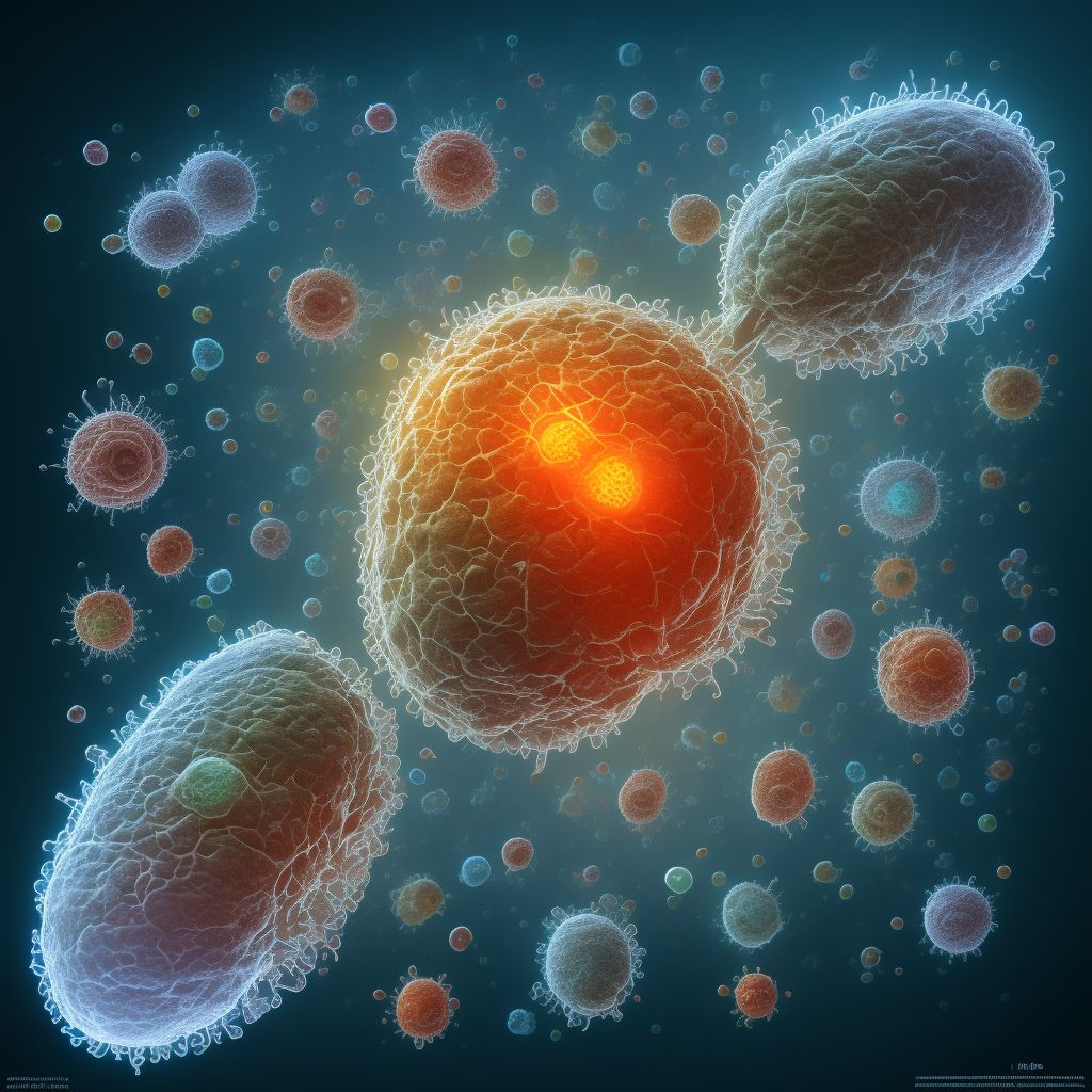 Oligohydramnios, unspecified trimester, fetus 2 digital illustration