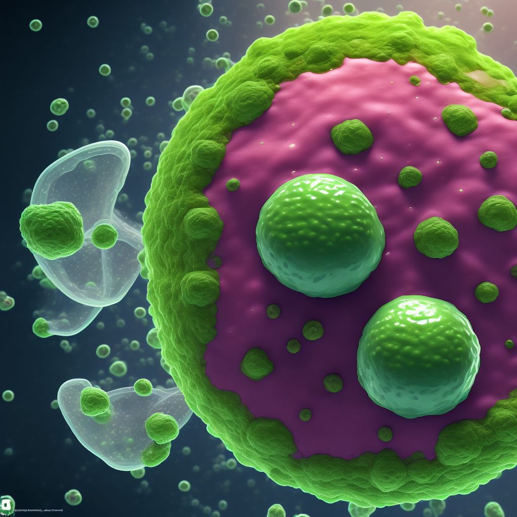 Infection of amniotic sac and membranes, unspecified, unspecified trimester, not applicable or unspecified digital illustration