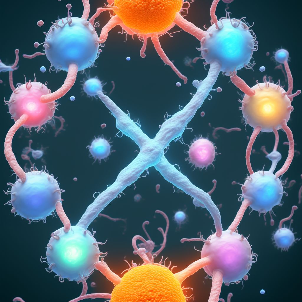 Chorioamnionitis, first trimester, not applicable or unspecified digital illustration