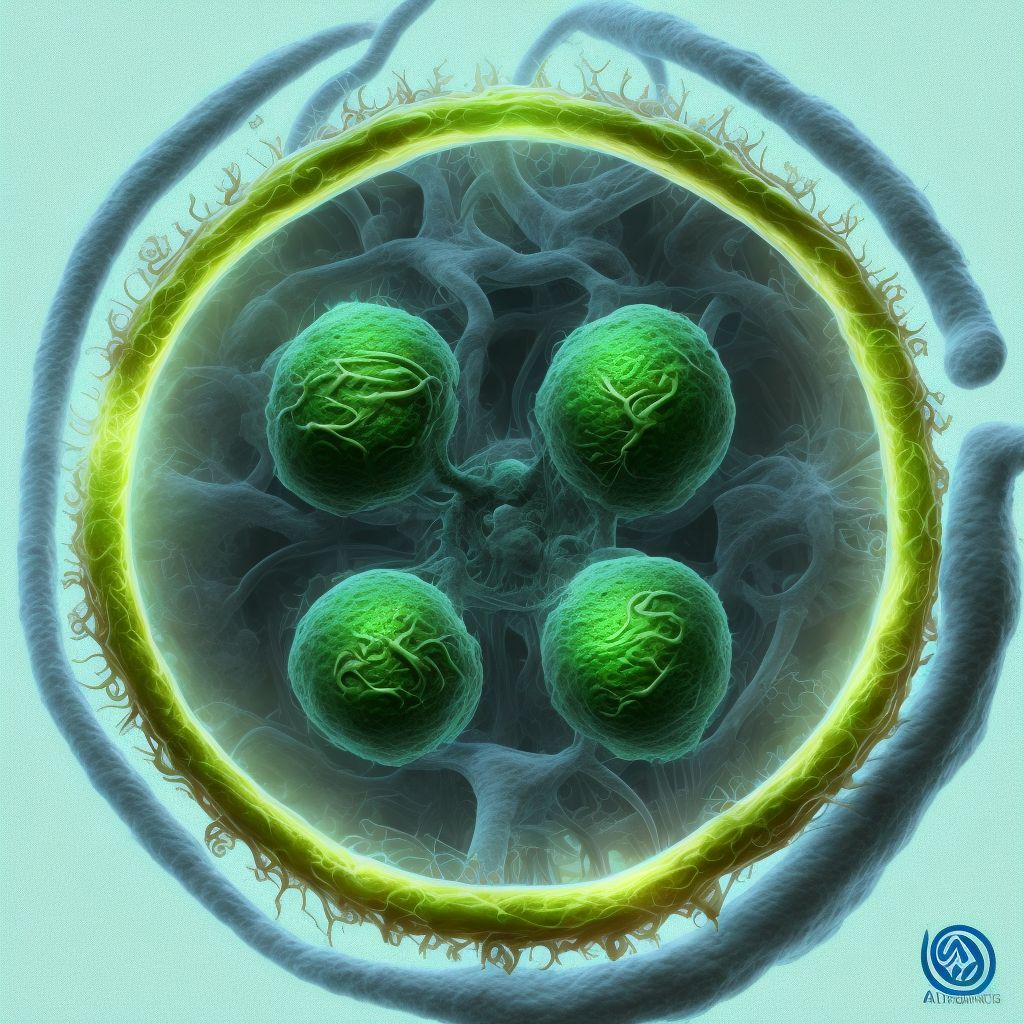 Chorioamnionitis, second trimester, other fetus digital illustration