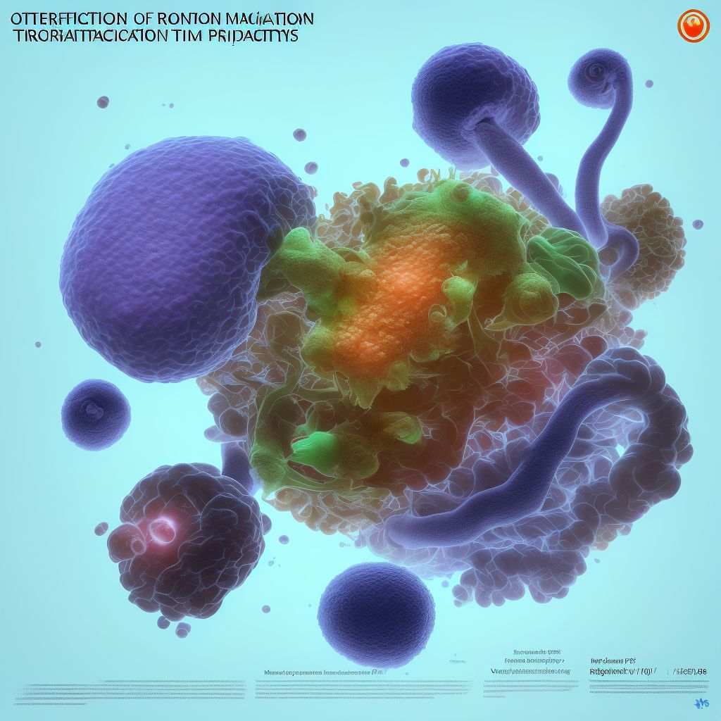 Other malformation of placenta, second trimester digital illustration