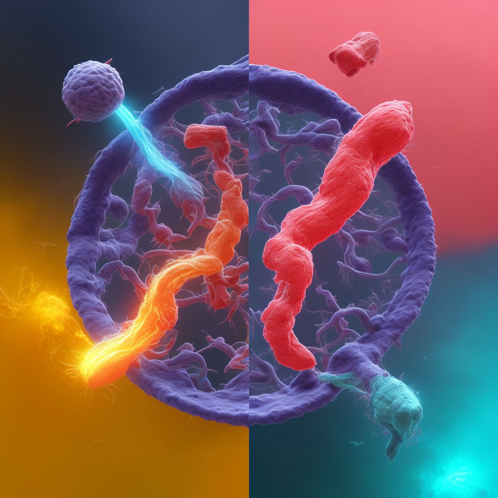 Complete placenta previa NOS or without hemorrhage, second trimester digital illustration