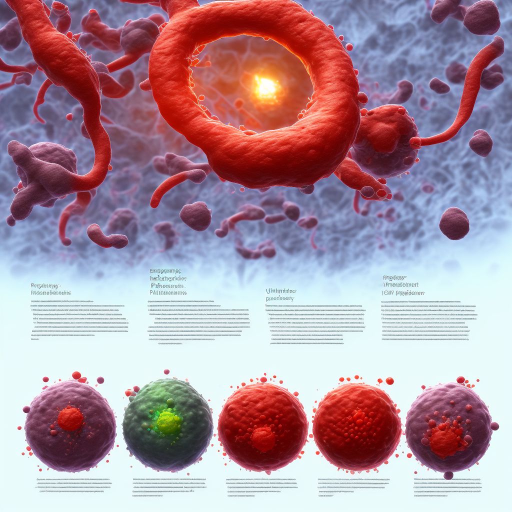 Premature separation of placenta with coagulation defect, unspecified, second trimester digital illustration