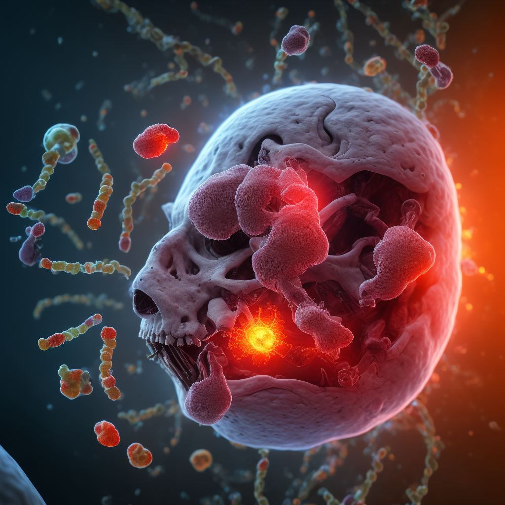 Antepartum hemorrhage with coagulation defect, unspecified, second trimester digital illustration