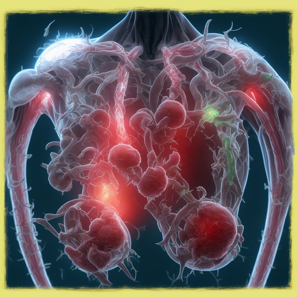 Antepartum hemorrhage with afibrinogenemia, first trimester digital illustration