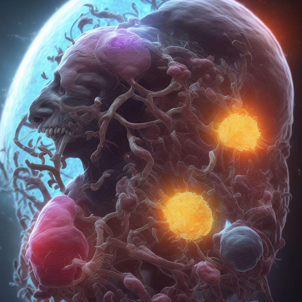 Other antepartum hemorrhage, third trimester digital illustration