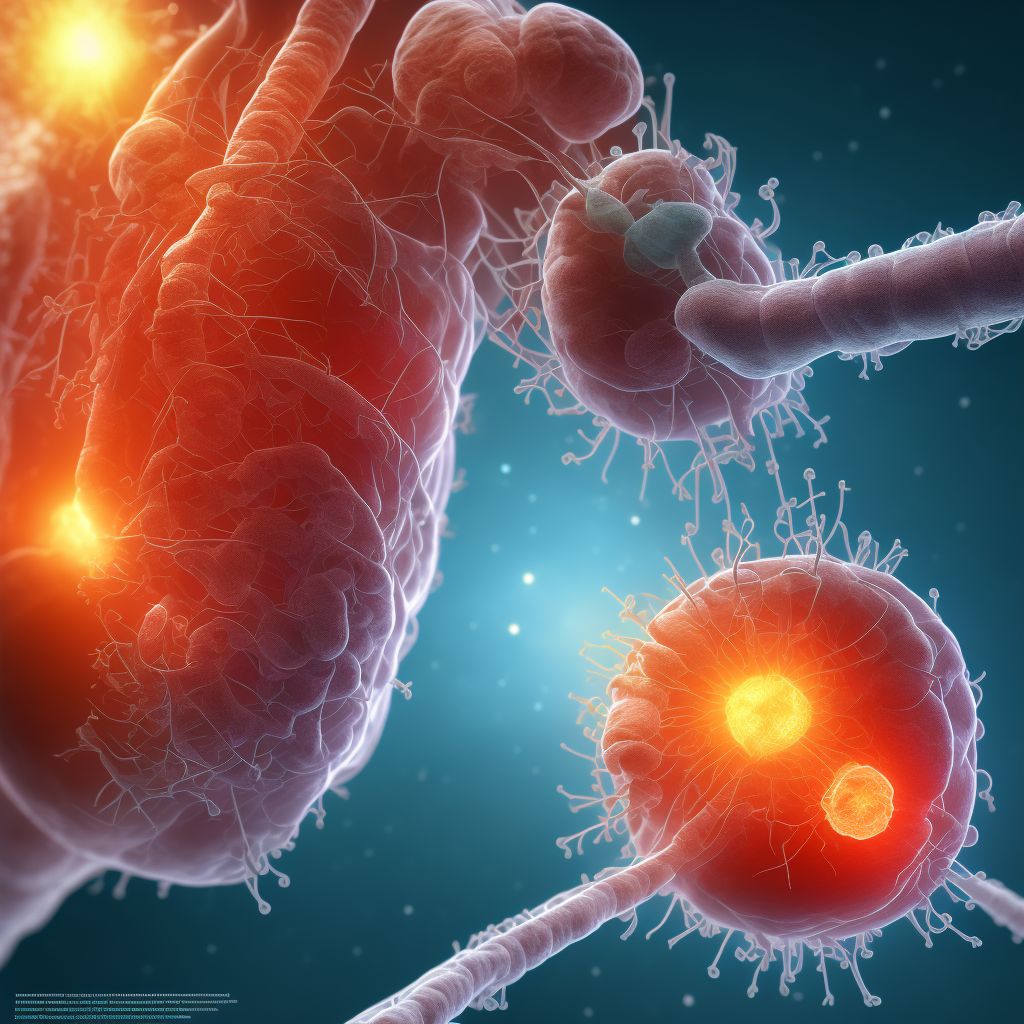 Labor and delivery complicated by vascular lesion of cord, fetus 1 digital illustration