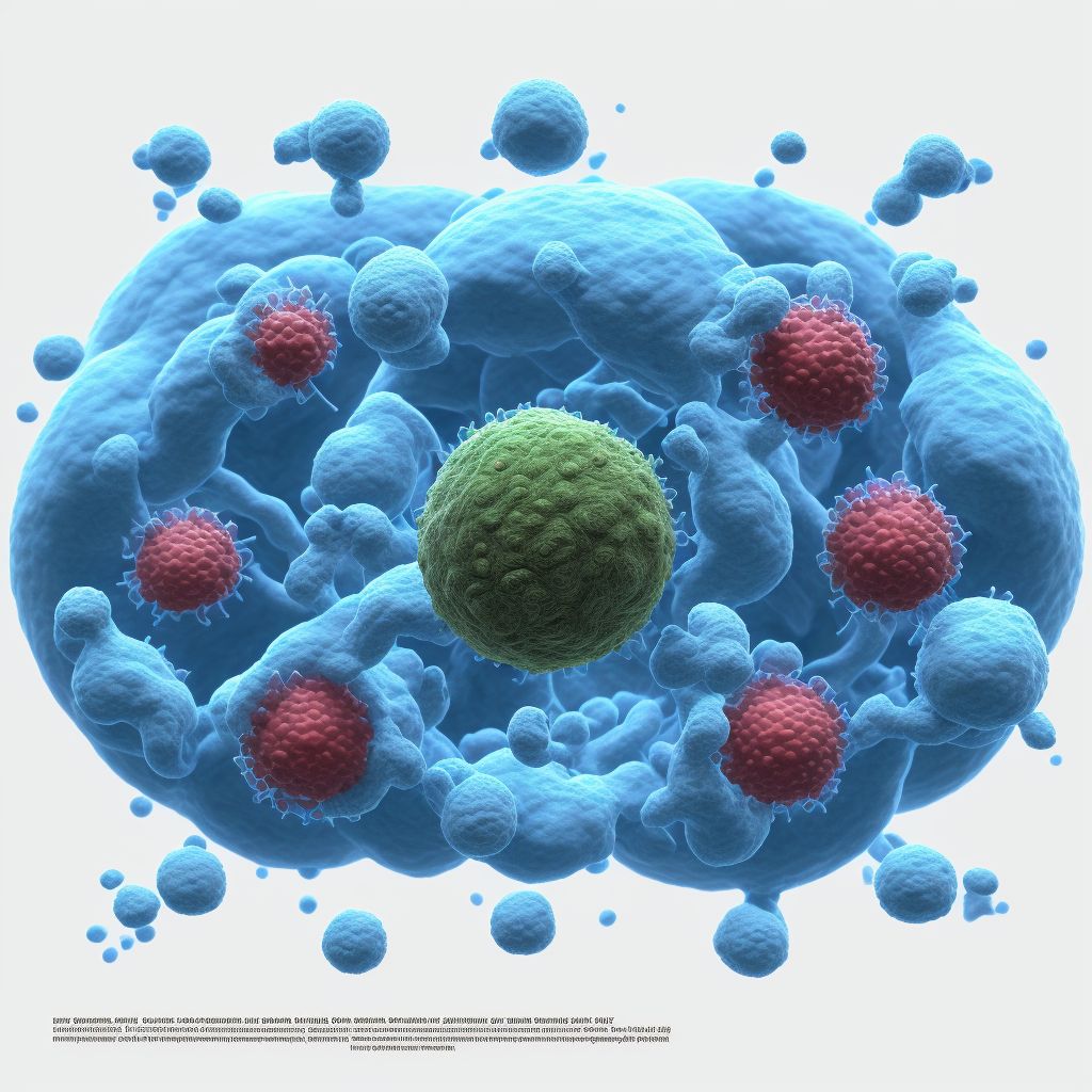 Fetal stress in labor or delivery due to drug administration digital illustration