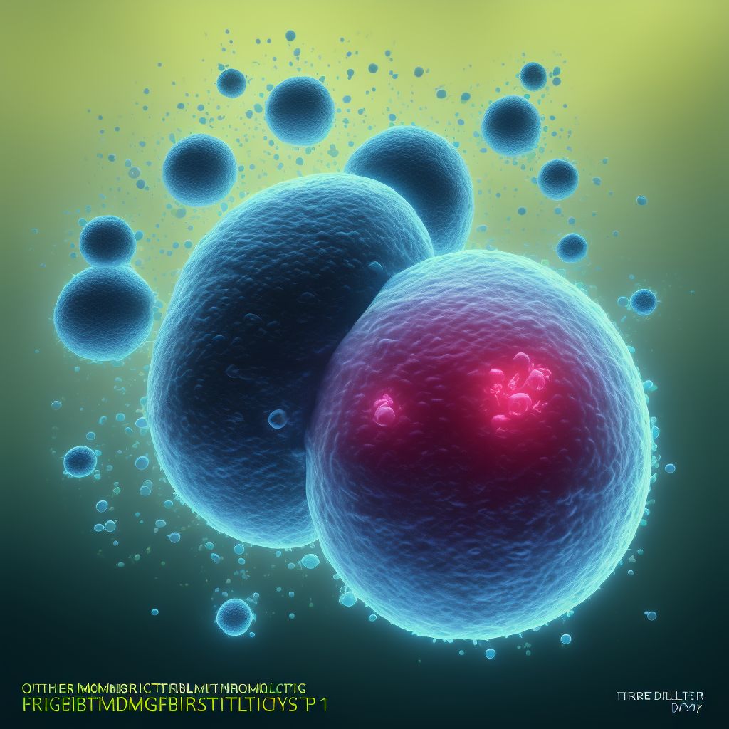 Other embolism in pregnancy, unspecified trimester digital illustration