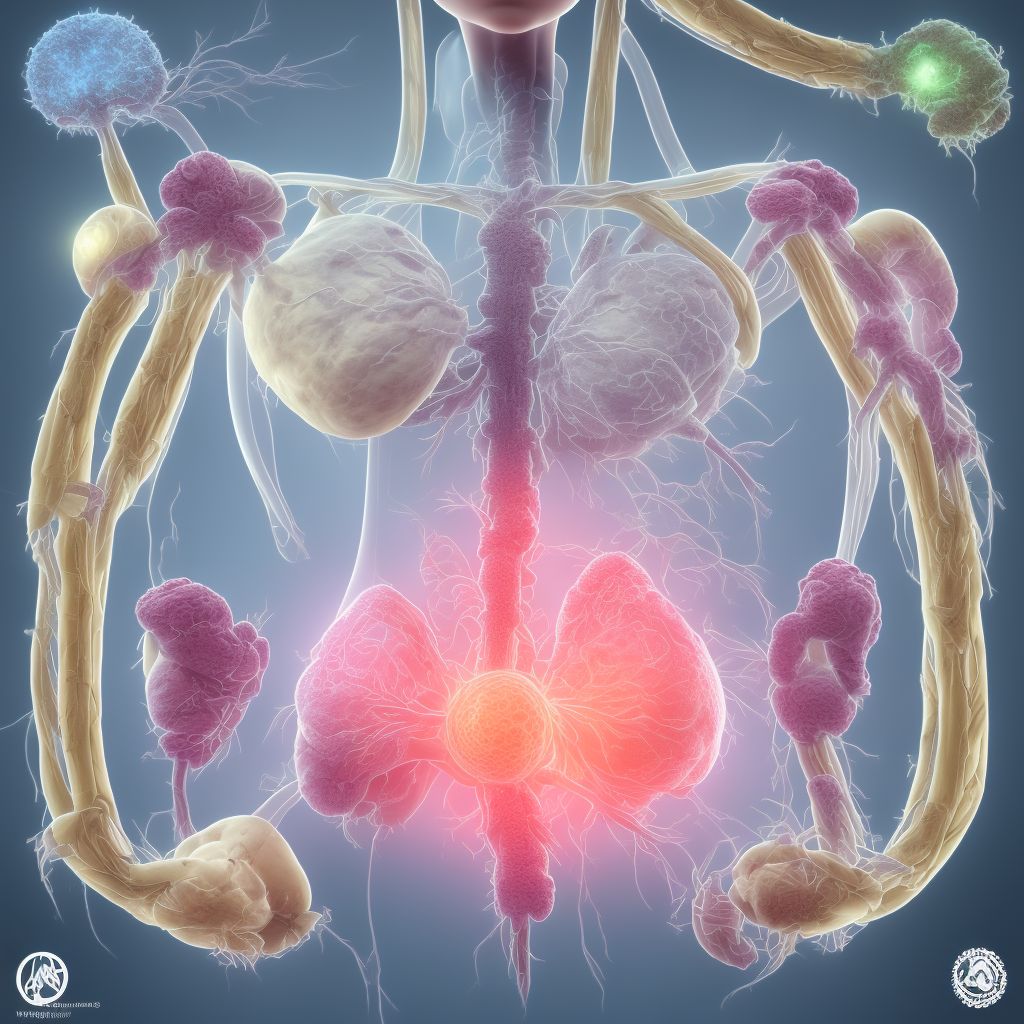 Other disorders of breast associated with pregnancy and the puerperium digital illustration