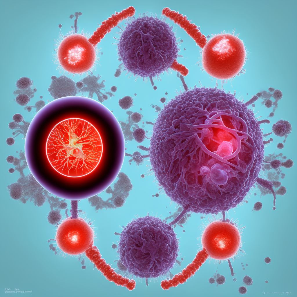 Other diseases of the blood and blood-forming organs and certain disorders involving the immune mechanism complicating pregnancy, first trimester digital illustration