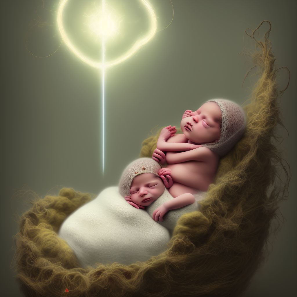 Newborn light for gestational age, 1250-1499 grams digital illustration