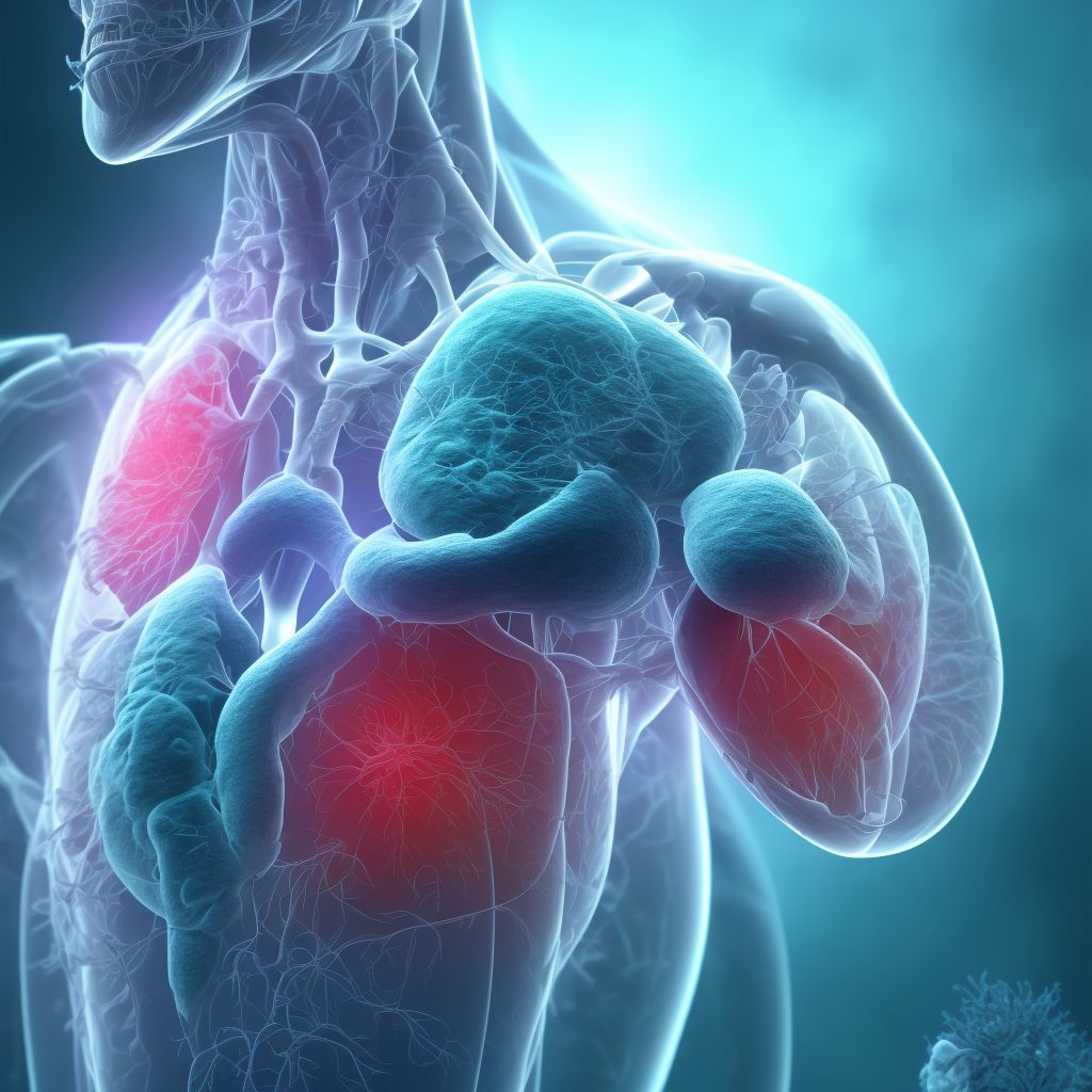 Other pulmonary hemorrhages originating in the perinatal period digital illustration