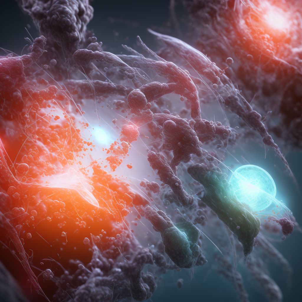 Sepsis of newborn due to other staphylococci digital illustration