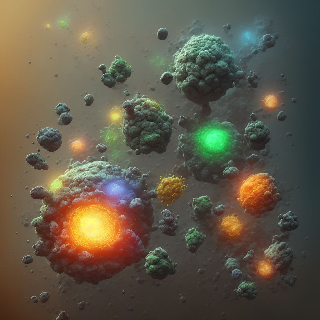 Disturbances of sodium balance of newborn digital illustration