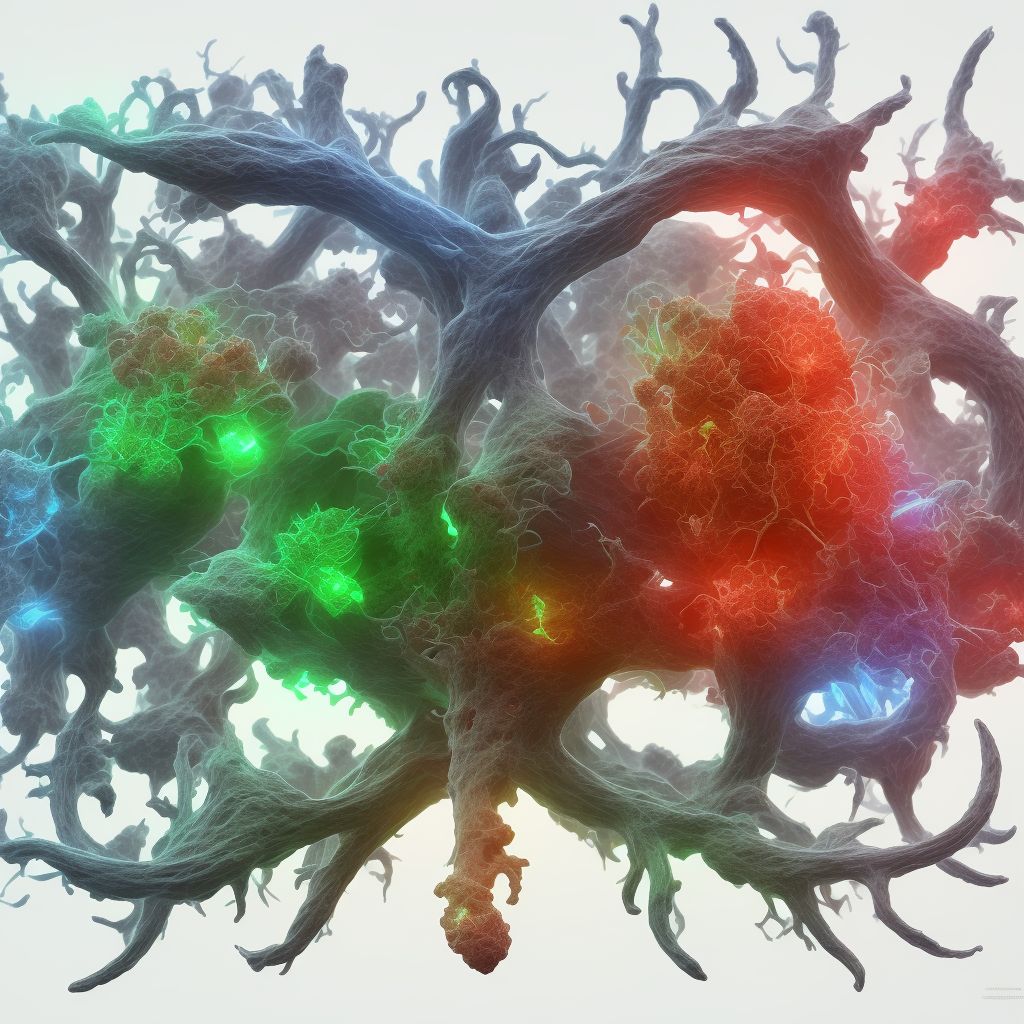 Other specified congenital malformations of nervous system digital illustration