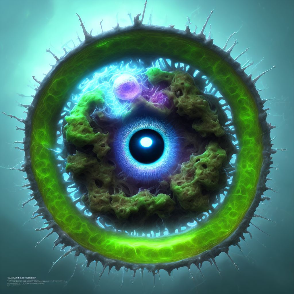 Other congenital corneal malformations digital illustration