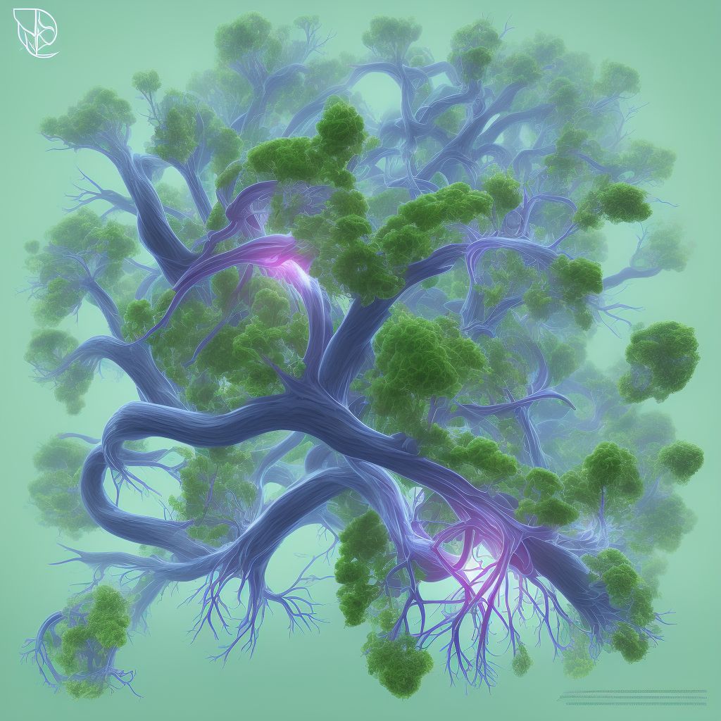 Common arterial trunk digital illustration